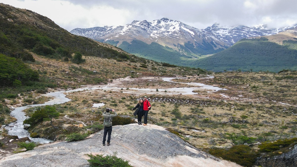 Valle camino a Laguna Esmeralda